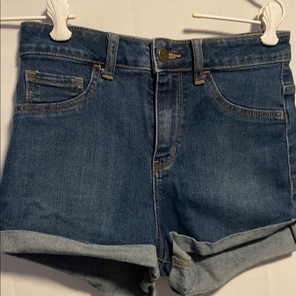 Denim Blue Women's Shorts by forever 21